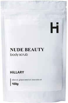Скраб для тела парфюмированный Hillary Nude Beauty Body Scrub 100 г (2314999217485/4823116600911)