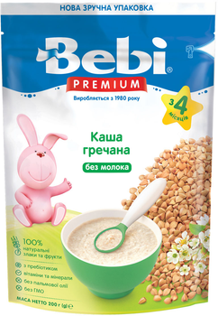 Каша безмолочна Bebi Гречана з 4 місяців 200 г (8606019654429)
