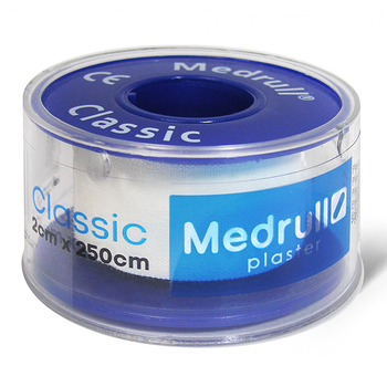 Лейкопластир медичний в рулонах Medrull “Classic", 2 см х 250 см.