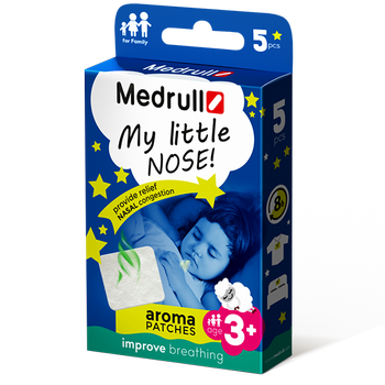 Пластир ароматичний Medrull "My little nose", 58х50мм, кількість 5шт