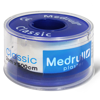 Лейкопластир медичний в рулонах Medrull “Classic", 2 см х 500 див.