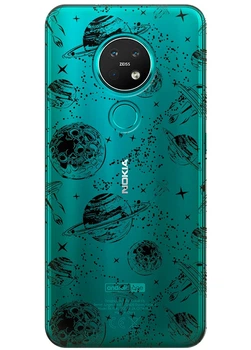 Силіконовий чохол iSwag для Nokia 7.2 Космос (M13221)