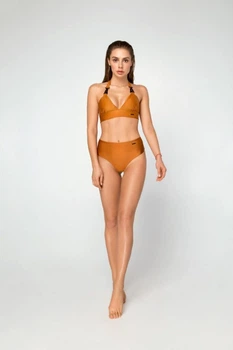 Купальник раздельный (Плавки и Топ) Designed for Fitness Moto Girl Gold M