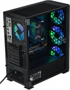 Корпус 2E Gaming Hexagon Black (2E-G338) без БП (2E-G338)