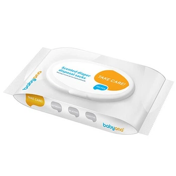 Целофановые пакеты BabyOno для использованных подгузников (1052)