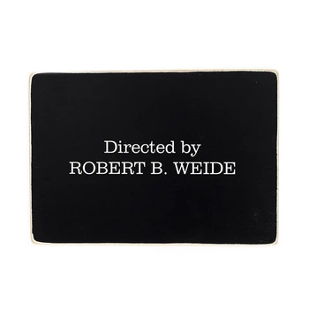 Деревянный постер Wood Posters "Directed by Robert B. Weide" (A4 формат, фанера) (pvh0179)