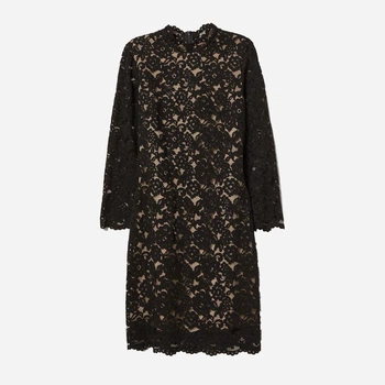 Сукня міді жіноча H&M 0680511 34 Бежева (KAY2000001186558)