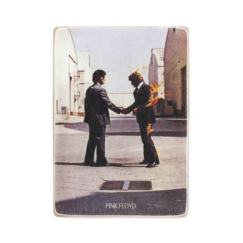 Дерев'яний постер Wood Posters "Pink Floyd. Пінк Флойд. Шкода, що тебе тут немає" (A4 формат, фанера) (pvx0128)