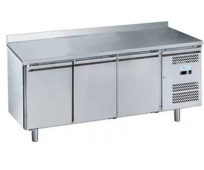Стол морозильный 3-х дверный с бортом Forcold G-GN3200BT-FC