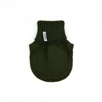 В'язана бавовняна манішка "Айріс" one size 01443 Хакі Talvi