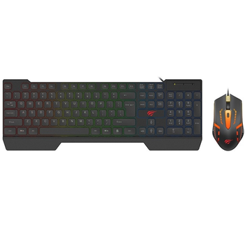Набор проводной 2в1 клавиатура + мышь HAVIT HV-KB511CM |ENG/RU/UA| Черный