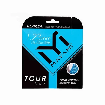 Теннисные струны MAYAMI TOUR HEX 1,23 12m blue