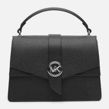 Женская сумка кожаная Michael Kors Greenwich 30H1SGRS2L-001 Black (0194900935521)