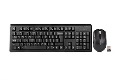 Комплект (клавиатура, мышь) беспроводной A4Tech 4200N (GR-92+G3-200N) Black USB