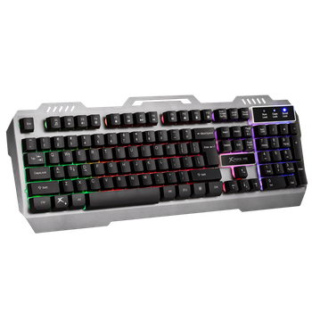 Ігрова дротова Клавіатура XTRIKE ME Gaming KB-705 (ENG розкладка) з підсвічуванням
