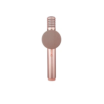 Беспроводной Караоке Микрофон REMAX Life Microphone K07 pink