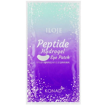 Гидрогелевые патчи для глаз с пептидами Konad Iloje Peptide Hydrogel Eye Patch 1г (8809433728770)