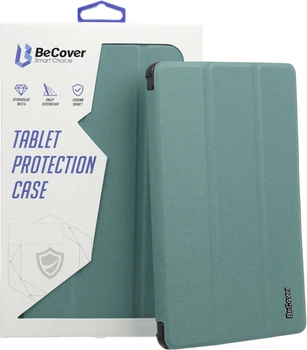 Чохол для планшета BeCover Soft Edge з кріпленням Apple Pencil для Apple iPad mini 6 2021 Dark Green (BC_706804)