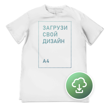 Футболка женская FTW3, M, белая, с печатью А4, TM4-271437