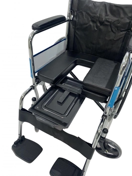 Инвалидная коляска c туалетом MED1 Лаура MED1-KY608