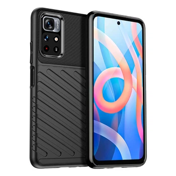 Чохол Lenuo Thunder для Poco M4 Pro 5G / Redmi Note 11 5G Black
