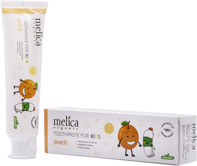 Зубна паста Melica Organic Персик 100 мл (4770416003617)