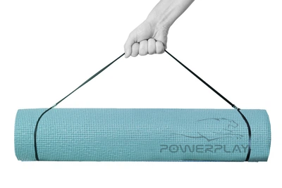 Коврик для йоги та фитнесу PowerPlay 4010 173x61x0.6 Зелений