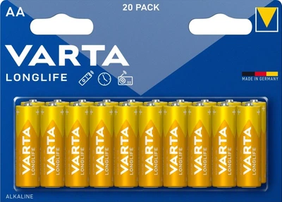 Батарейка Varta Long Life 20 AA