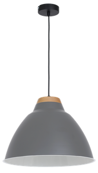 Декоративна люстра Luminex Skal Сірий (9191)