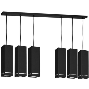 Декоративна люстра Luminex Insert Square Чорний (8631)