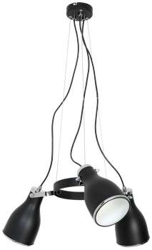 Декоративна люстра Luminex Bjorn Чорний (7516)
