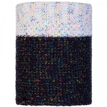 Бафф Buff Knitted & Fleece Neckwarmer Janna Чорний-Білий