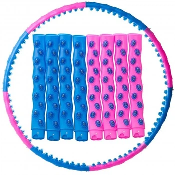Обруч массажный Хула Хуп Hula Hoop JS-6008 8 секций 1,8кг