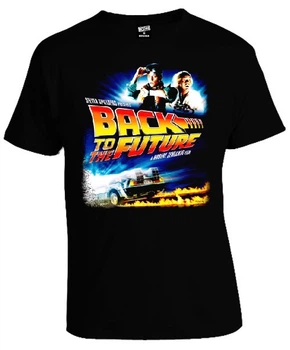 Футболка Back To The Future Black Назад у Майбутнє Best4U (18233) S Чорний