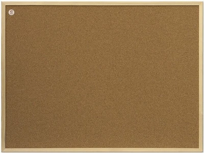 Дошка коркова 2х3 в дерев'яній рамці ecoBoard 30x40 см (TC34/C)