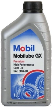Трансмиссионное масло Mobil Mobilube GX 80W-90 1 л