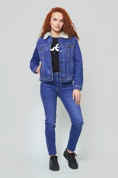 Шерпа Lee Sherpa Rider Jacket Regular Fit (L54VMWQW) Синий L-00