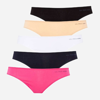 Трусики-сліпи U.S. Polo Assn 67006 L 5 шт Black/White/Skin/Navy/Fuchsia (8680557089929)