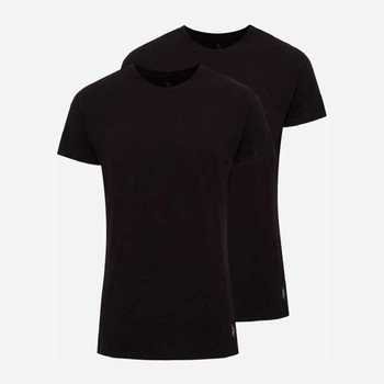 Набір футболок довгих чоловічих U.S. Polo Assn 80197 XXL 2 шт Black (8680557177664)