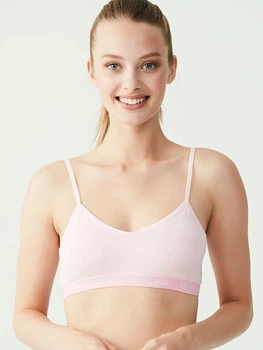 Бюстгальтер без Push-up хлопковый U.S. Polo Assn 66116 40/L Pink (8680557205152)