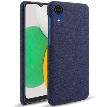 Защитный чехол KSQ Cloth Style для Samsung Galaxy A03 Core (A032) - Blue