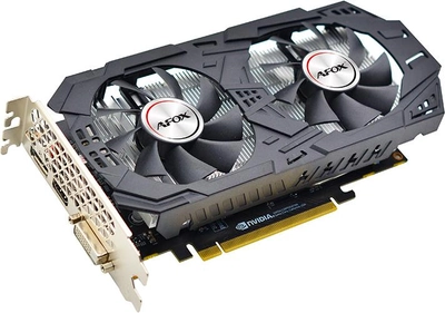 AFOX PCI-Ex GeForce GTX1060 3GB GDDR5 (192bit) (1708/8000) (DVI, HDMI, DisplayPort) (AF1060-3072D5H7)