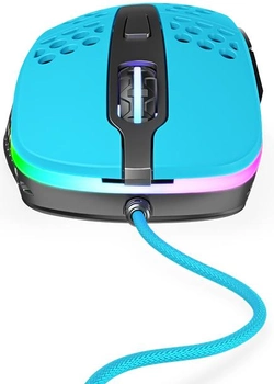 Мышь Xtrfy M4 RGB USB Miami Blue (XG-M4-RGB-BLUE)