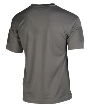 Тактична потовідвідна футболка Mil-tec Coolmax колір сірий Розмір XL (11081008_XL)