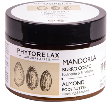 Крем-Олія для тіла зволожувальне Phytorelax Almond Vegan & Organic 250 мл (8030976025327)