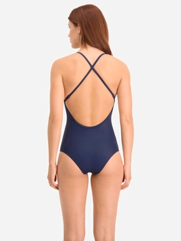 Купальник слитный женский Puma Swim Women’s V-Neck Cross-back Swimsuit 93508601 Navy