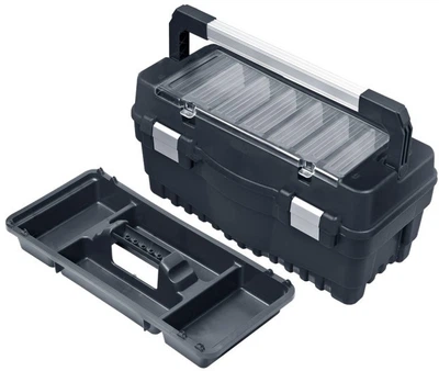 Ящик для инструмента Qbrick System One Formula RS600 Carbo Flex ALU защелки 547 x 271 x 278 мм (SKRRS600FCAFCZAPG001)