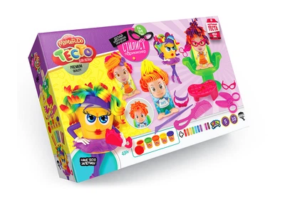Набор теста для лепки Master Do Стилист-парикмахер Danko Toys TMD-13-01U