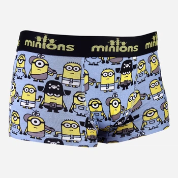 Детские трусы-боксеры для мальчика Minions 30890253-3 116-128 см Голубые (3349610001487)