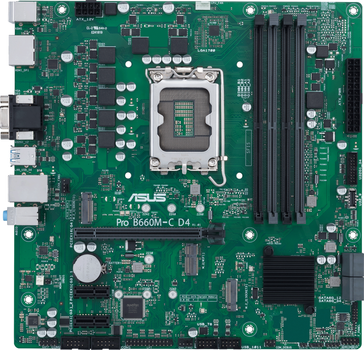 Материнская плата Asus Pro B660M-C D4-CSM (s1700, Intel B660, PCI-Ex16)